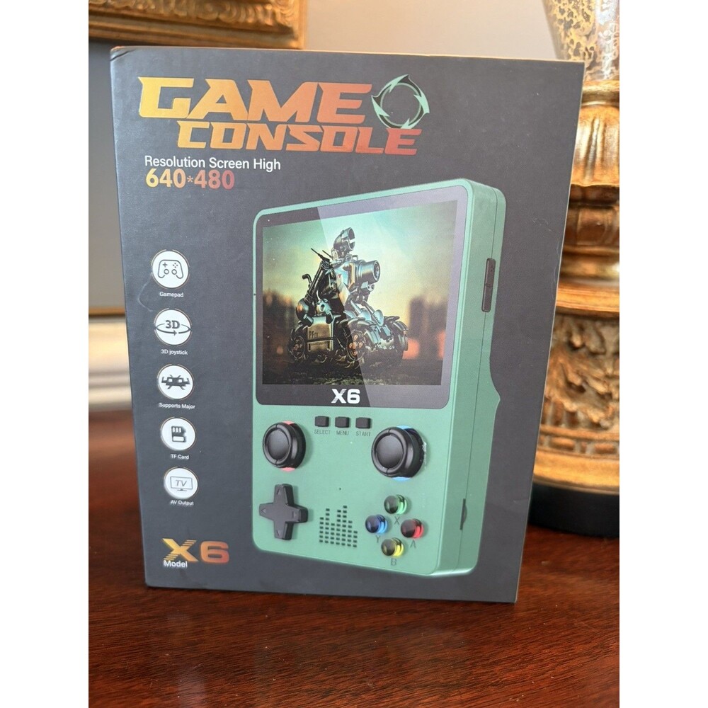Handheld Game 3.5 Inch IPS Screen Players Dual Joystick 1000+ Game Retro GB PS&+